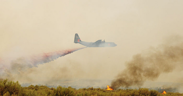 Air Guard, Reserve Fight California Fires