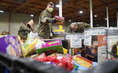 Airmen Providing Support, One Box At A Time