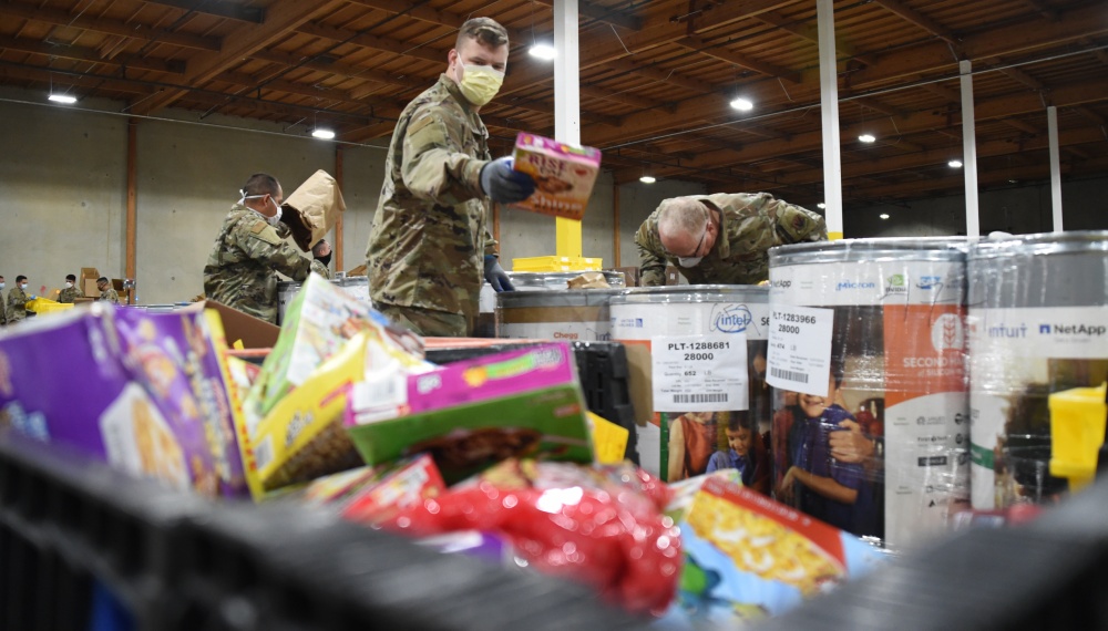 Airmen Providing Support, One Box At A Time