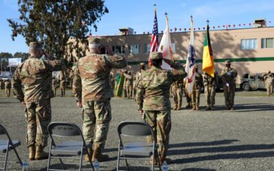 49th Military Police Brigade change-of-command ceremony honors old, new