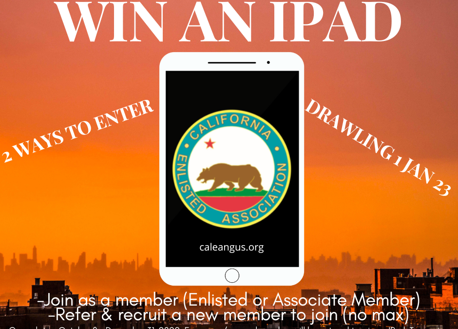 Win an iPad! Membership Drive