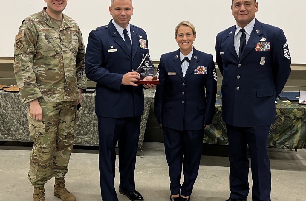 146 Security Forces Squadron Presented With CAL-EANGUS Award