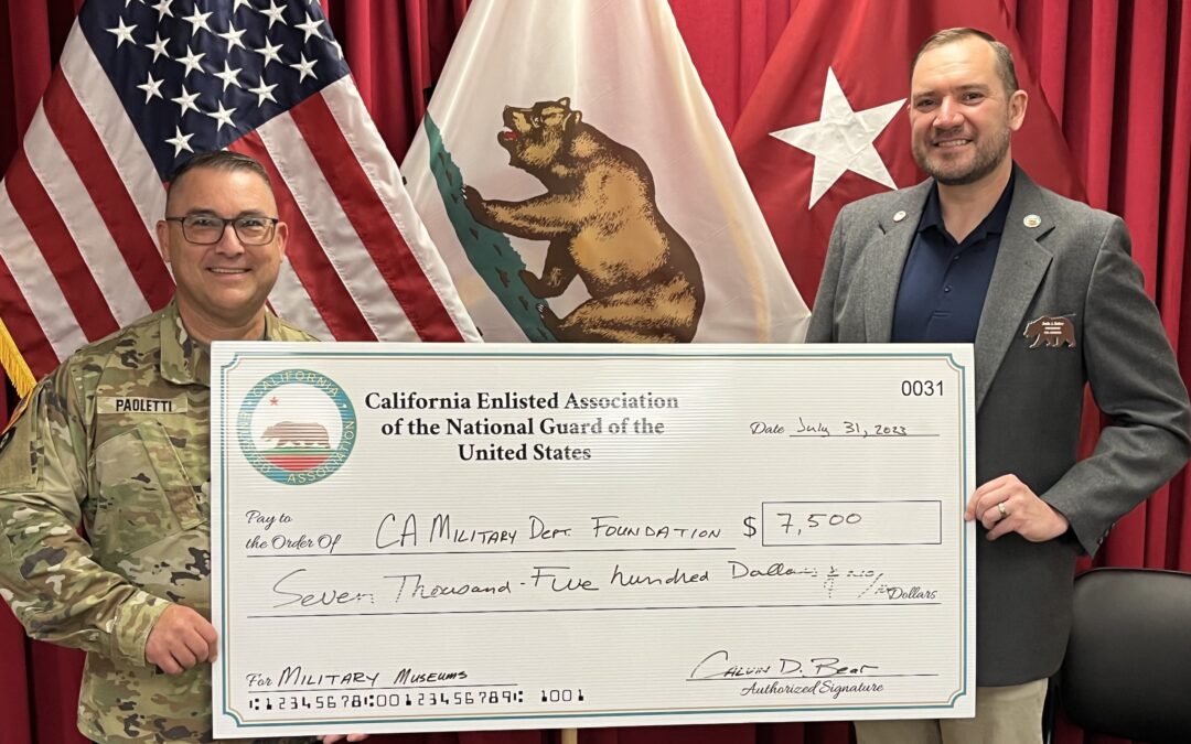 CAL-EANGUS Supports the California State Military Museum Program