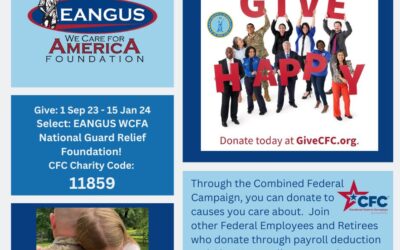 Support the EANGUS National Guard Relief Fund Through the Combined Federal Campaign (CFC)