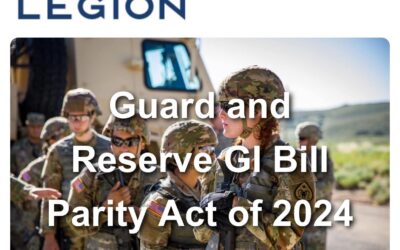 Take Action to Support HR 7543 and Protect National Guardsmen’s GI Bill Benefits!