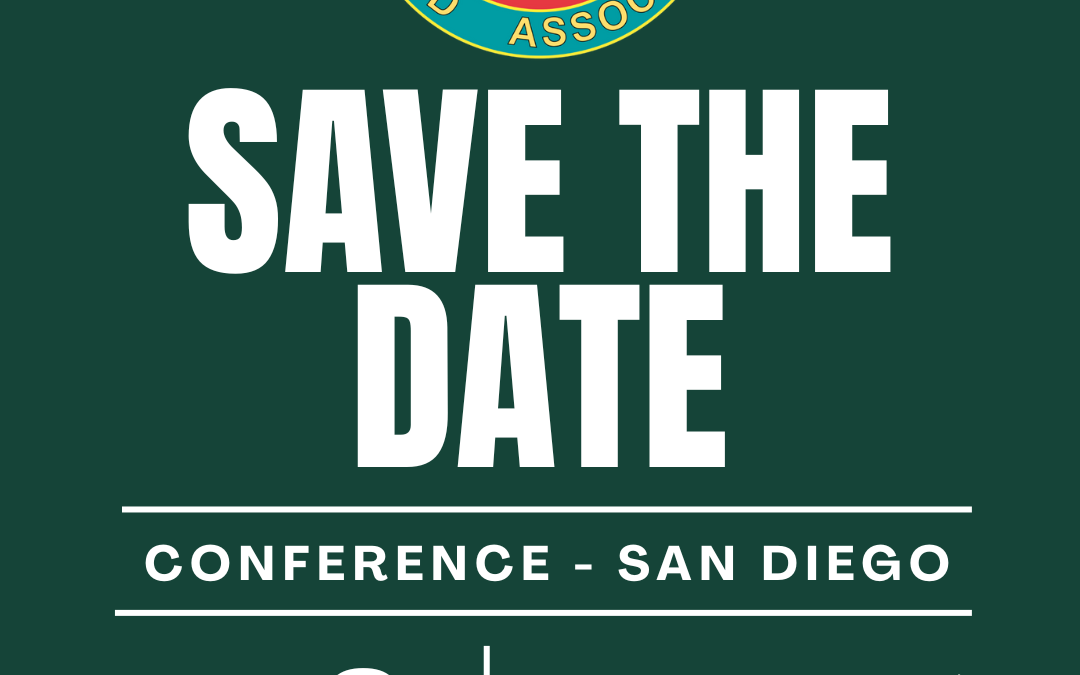 Save the Date: CAL EANGUS State Conference Coming to San Diego!