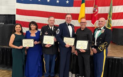 CAL EANGUS Supports Junior Enlisted at the 49th Military Police Brigade Ball