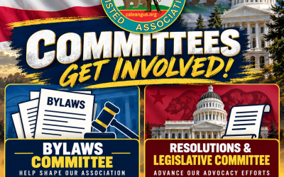 Get Involved! CAL EANGUS Committees Kick Off Monthly Meetings